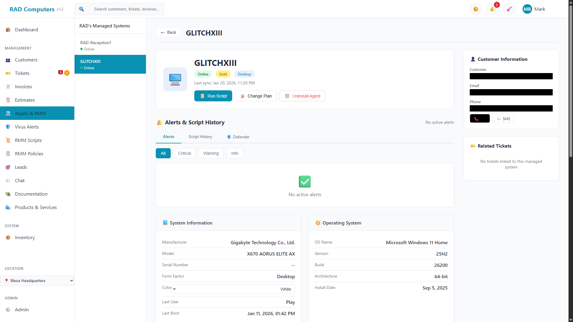 Asset Detail - Light Mode